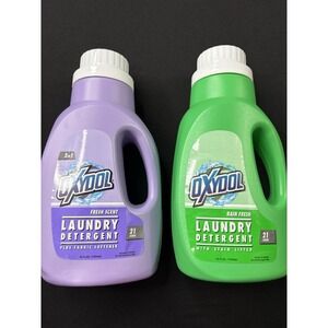 Oxydol Laundry Detergent Stain Lifter-Rain And Fresh Scent 42oz Lot Of 2 New